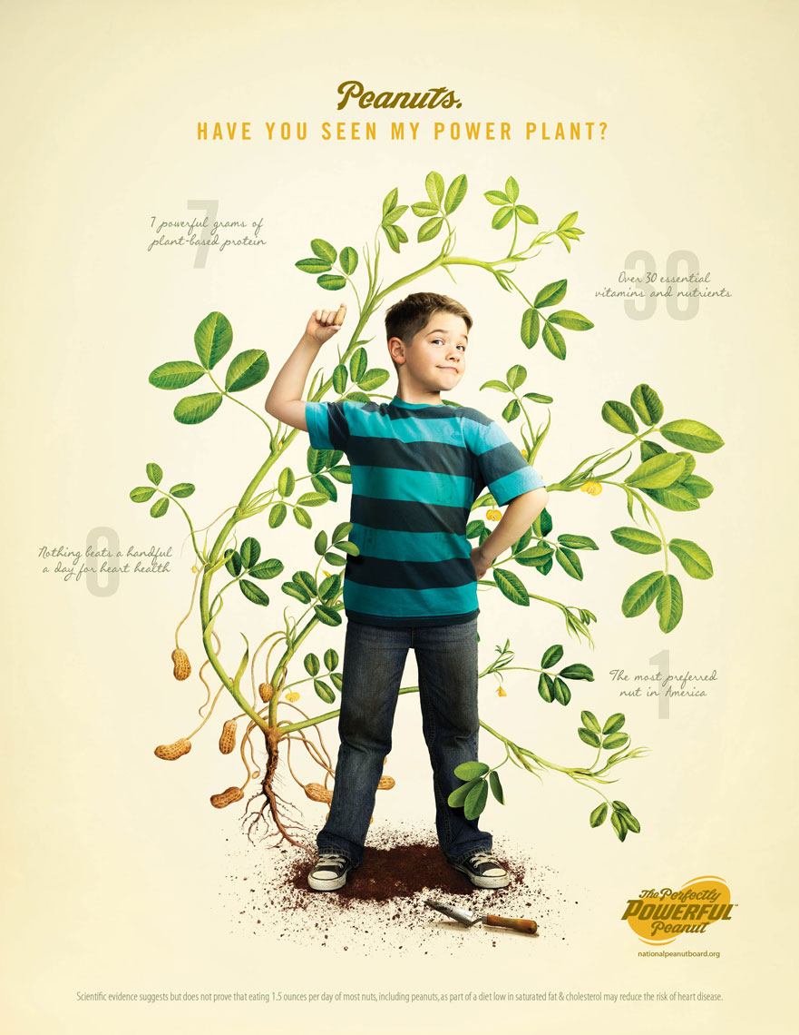 Power Boy: The Perfectly Powerful Peanut Campaign - photographer Chris Crisman