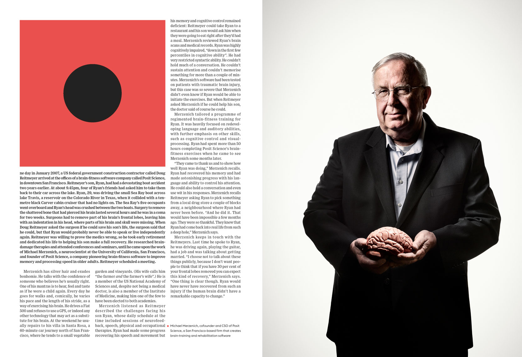 Michael Merzenich for Wired UK May 2014 issue