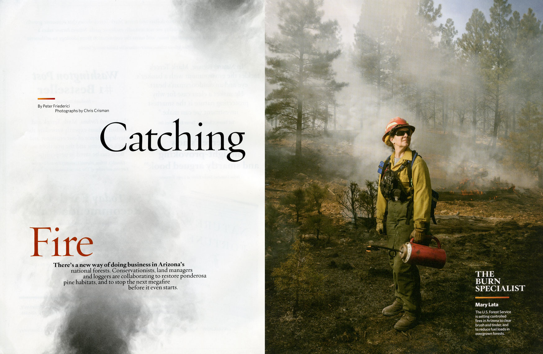 Nature Conservancy: Catching Fire. Opener: MARY LATA