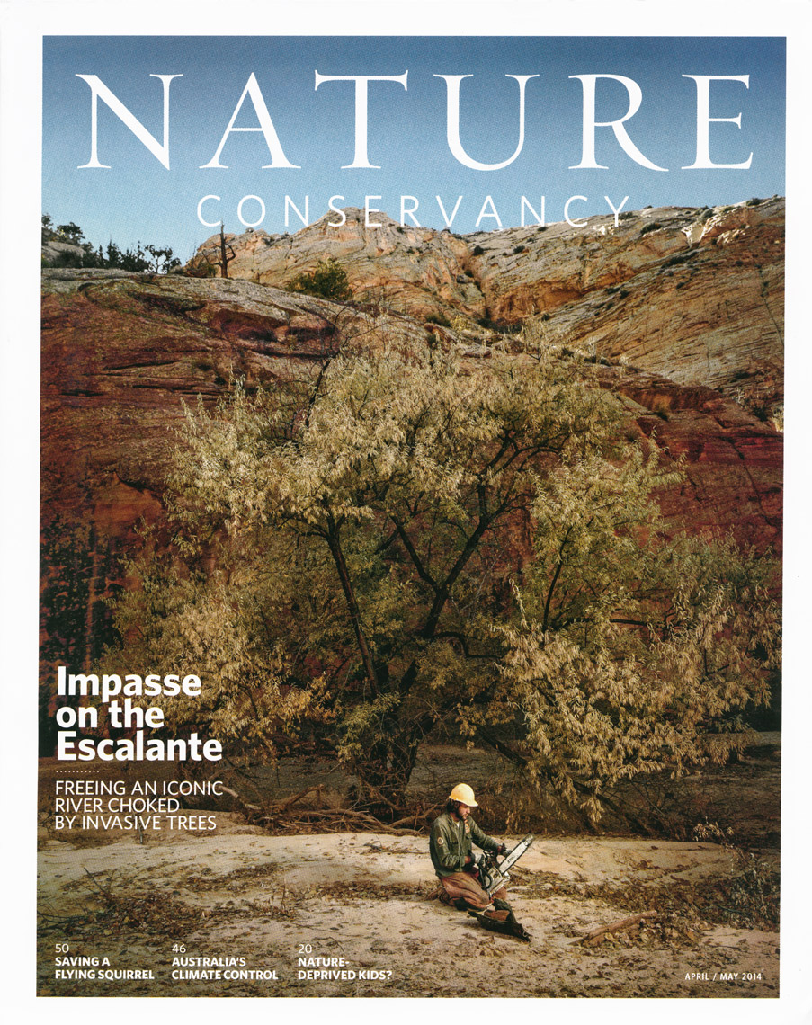 Nature Conservancy Magazine - April - May 2014 - Cover - photographer Chris Crisman