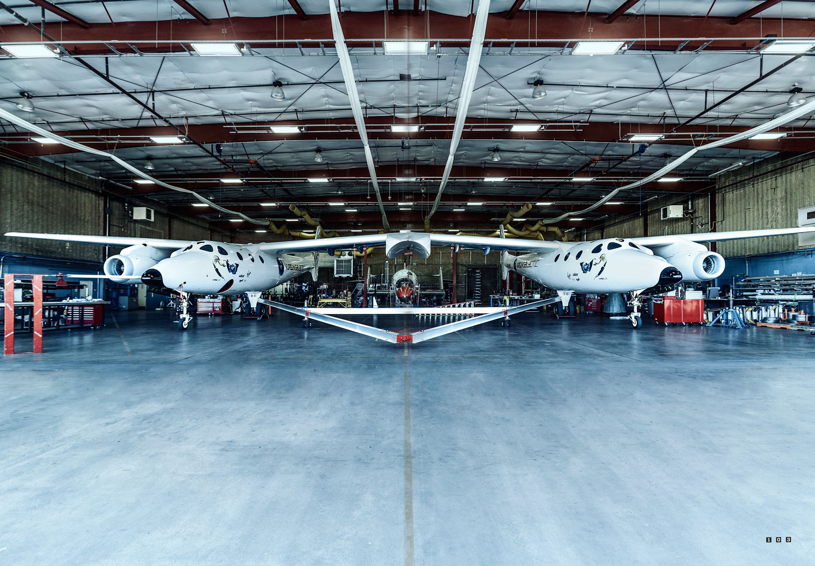 WIRED UK: BRANSON GOES GALACTIC: Turboprop Jet. March 2013 issue - SPREAD 6