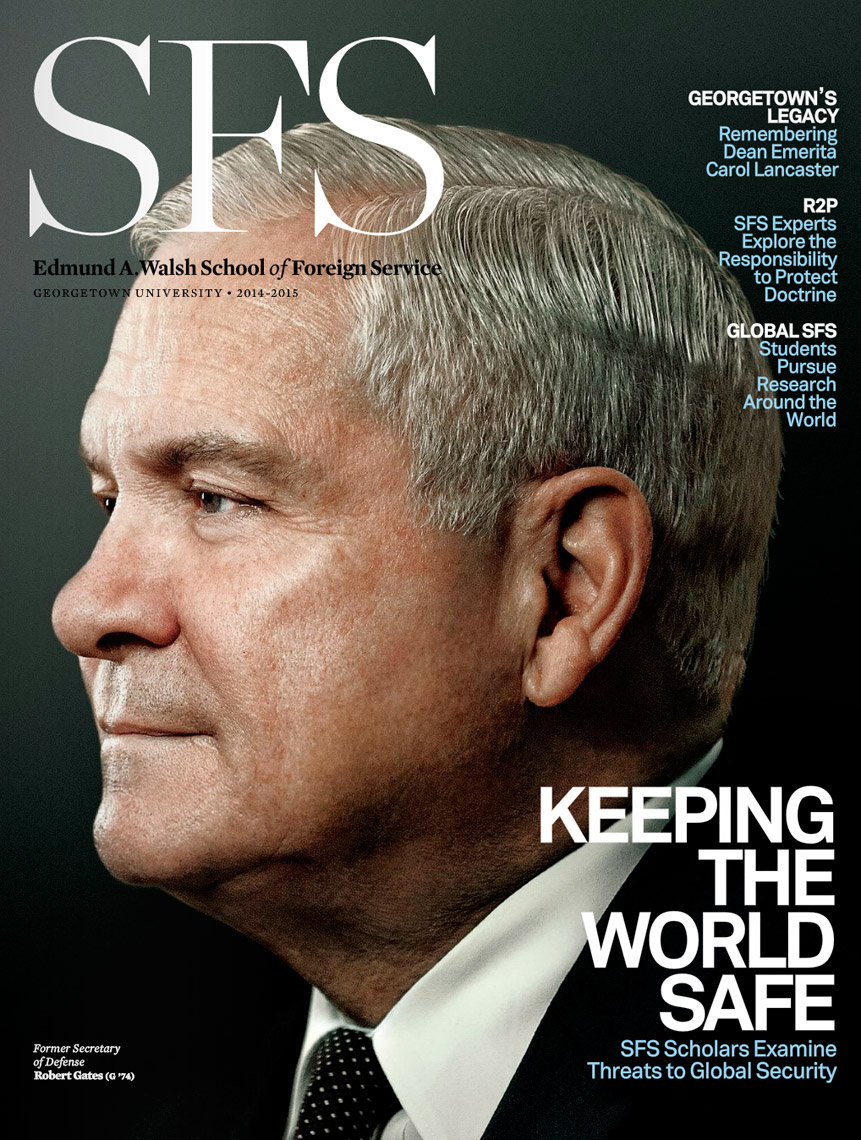 SFS Magazine - 2014-2015 - Cover - Robert Gates