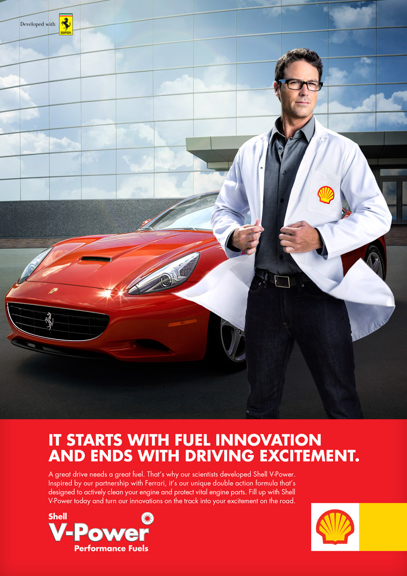 SHELL - VPower and Scientists - AD 1 - photographer Chris Crisman