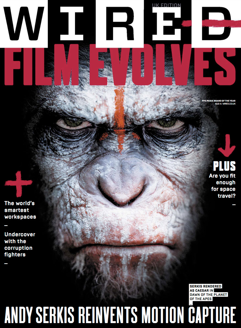 WIRED UK: Film Evolves - August 2014 - Cover