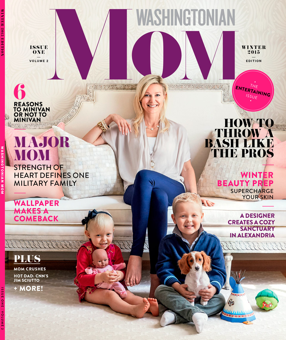 Washingtonian MOM Magazine - Winter 2015 - Cover 