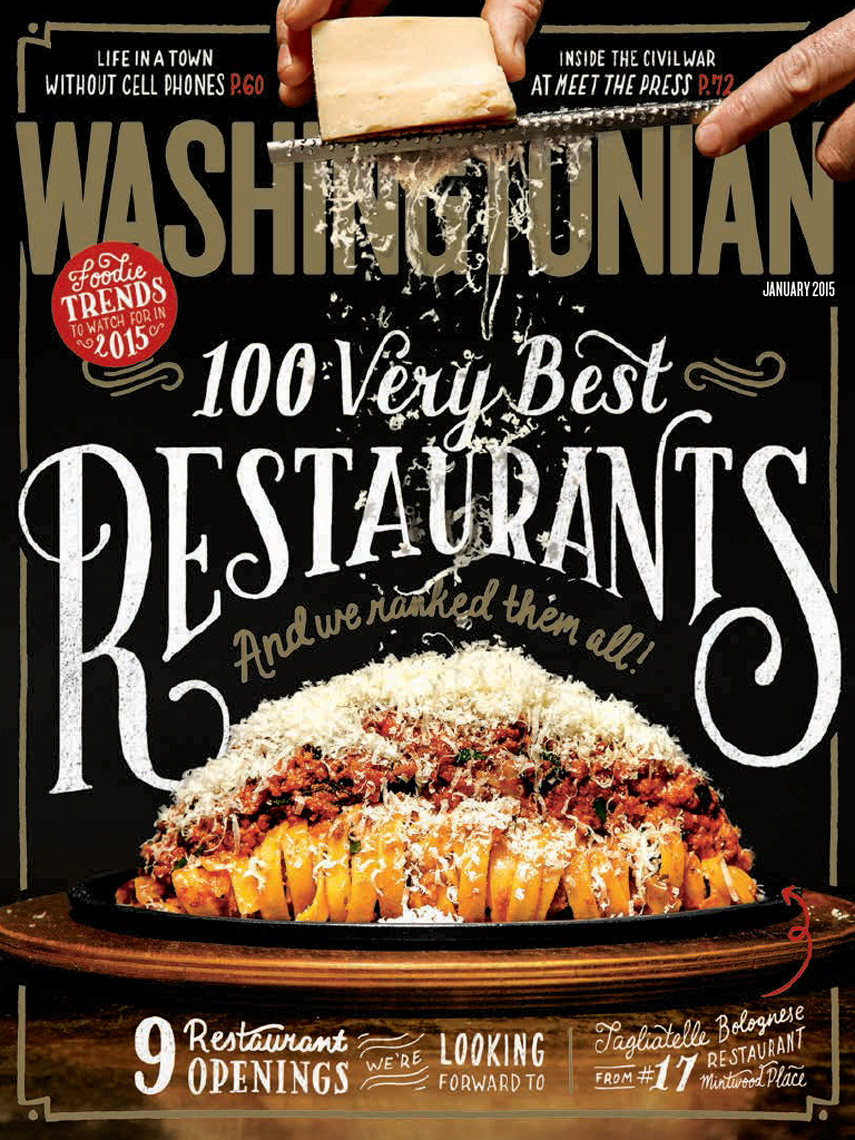 Washingtonian Magazine - January 2015 - Cover 