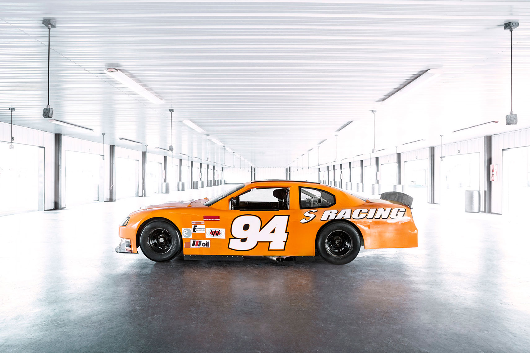 NASCAR Garage Scene: CORBIS